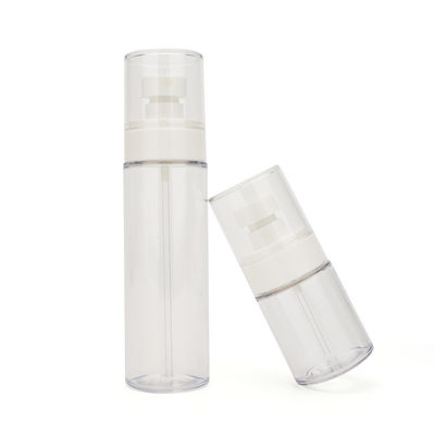 qualità  Customized Empty Plastic Spray Bottles 100ml 50ml 120ml White Color fabbrica