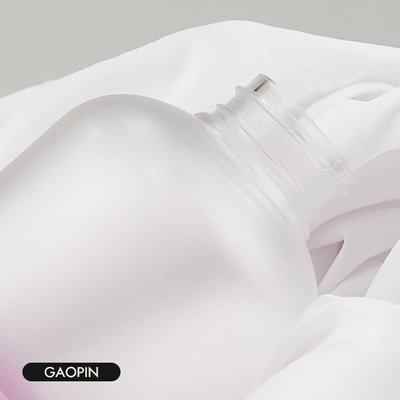 bottiglia d'imballaggio su ordinazione della pompa della lozione del lavaggio del corpo di Skincare della bottiglia di plastica dell'animale domestico 400ml