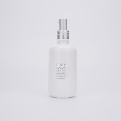 bottiglie di plastica cosmetiche di 50ml 40ml 250ml con la pompa di alluminio di trattamento