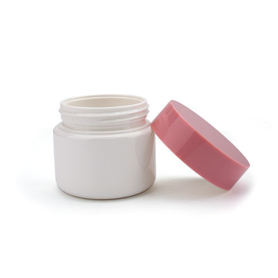 3 Oz un barattolo 30ml 2 barattoli di Oz 1 Oz/creme cosmetici di plastica dell'ANIMALE DOMESTICO con il cappuccio rosa