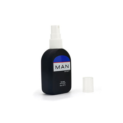 L'HDPE vuoto Matte Black Plastic Cosmetic Spray imbottiglia la stampa dello schermo