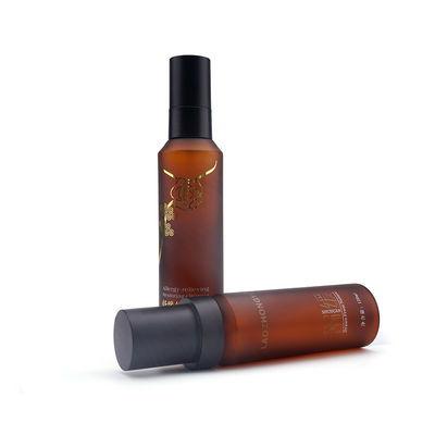 Pumper cosmetico 30ml 120ml 150ml di Amber Plastic Spray Bottles With