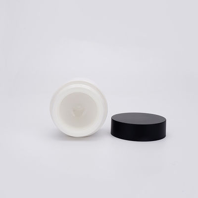 Barattoli cosmetici di plastica rotondi