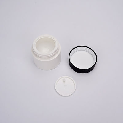 Barattoli cosmetici di plastica rotondi