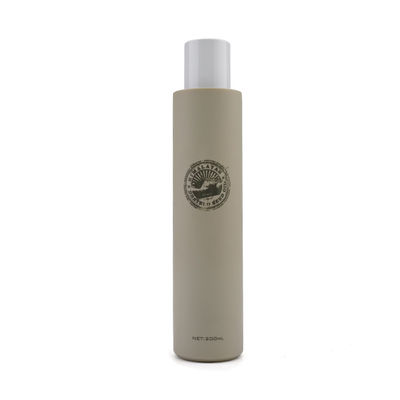L'etichettatura grigia della bottiglia 120ml 200ml 50ml 75ml della lozione della plastica dell'HDPE dello SGS sorge il trattamento