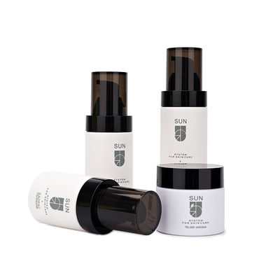 bottiglie di plastica della lozione di 30ml 50ml con insipido incolore della pompa