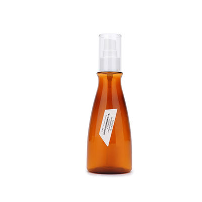 Bottiglia di plastica di lusso 170ml riciclabile della lozione di Brown per Skincare personale