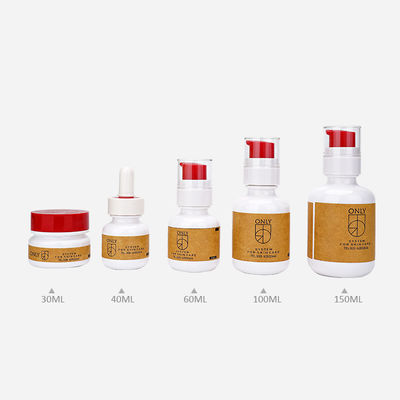 Bottiglia rotonda della lozione di 150ml 250ml che imballa liberamente il campione del barattolo della crema di PETG 60ml 100ml