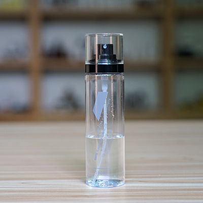 Lo spruzzo di plastica dell'acqua di trucco imbottiglia il campione speciale di progettazione 100ml disponibile