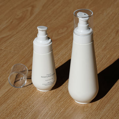 Insieme crema bianco della bottiglia di 100ml 150ml della bottiglia di plastica cosmetica PETG Skincare della lozione