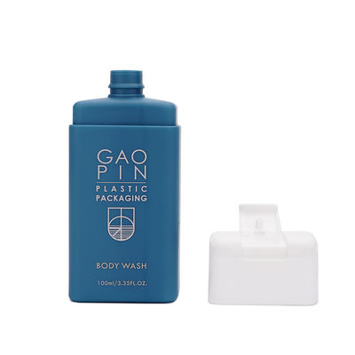 Colore di plastica delle bottiglie 20g 100ml dello sciampo di compressione di tocco morbido su misura