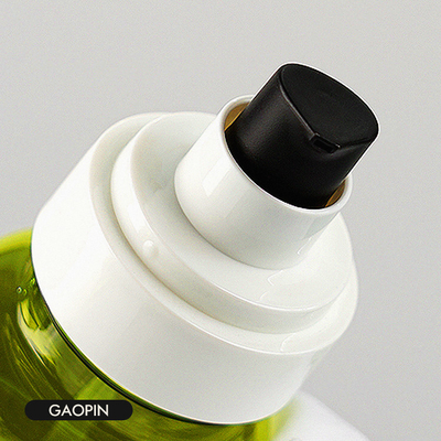 insieme d'imballaggio cosmetico di lusso della bottiglia di plastica della lozione di verde di 40ml 50ml 130ml