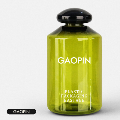 bottiglia di plastica dell'animale domestico di verde 150ml per la certificazione vuota del colluttorio QS