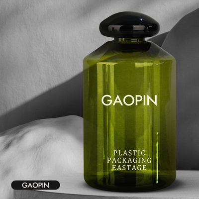bottiglia di plastica dell'animale domestico di verde 150ml per la certificazione vuota del colluttorio QS