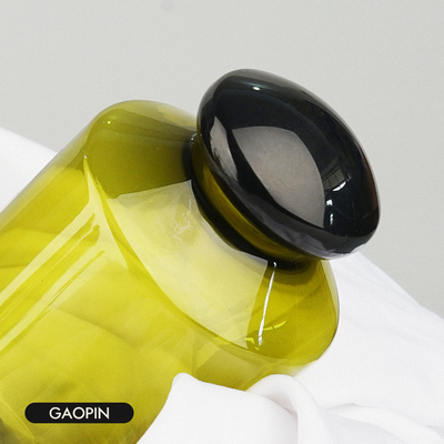 bottiglia di plastica dell'animale domestico di verde 150ml per la certificazione vuota del colluttorio QS